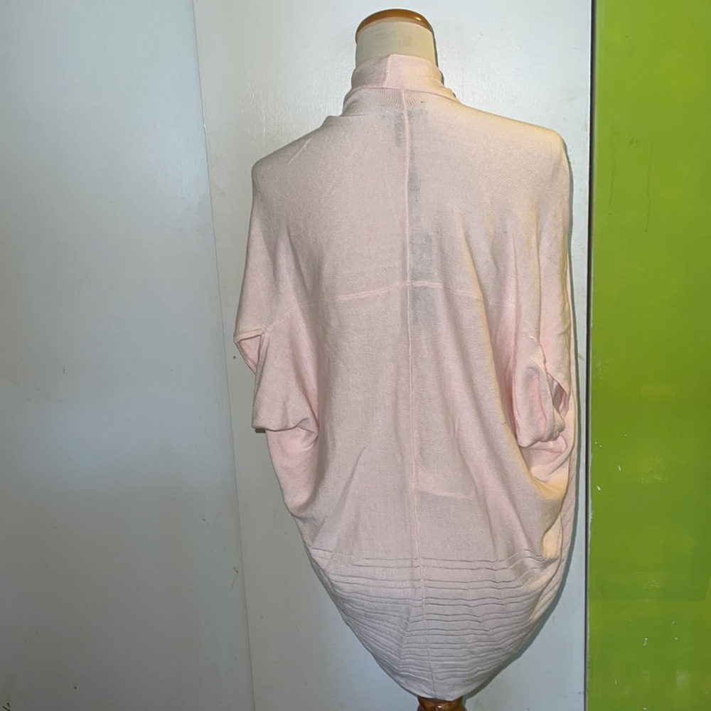 Donna Karan xs pink cotton/modal sweater New With Tags - Picture 8 of 15